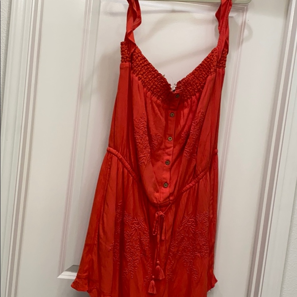 American eagle women’s red romper